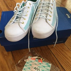 Keds x Alaina Marie Kickstart Aqua Waves shoes